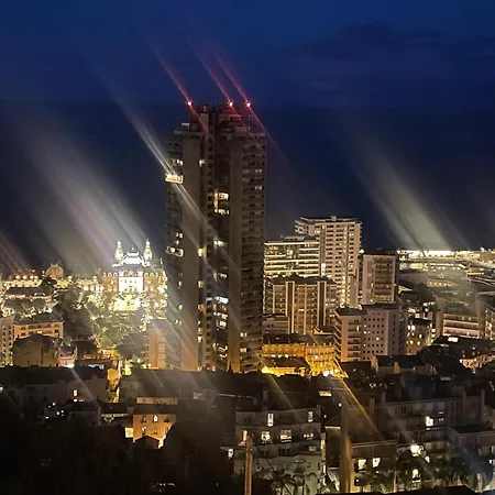 Stunning Monaco View Large Terrace 70 Sqm Apartmán Beausoleil